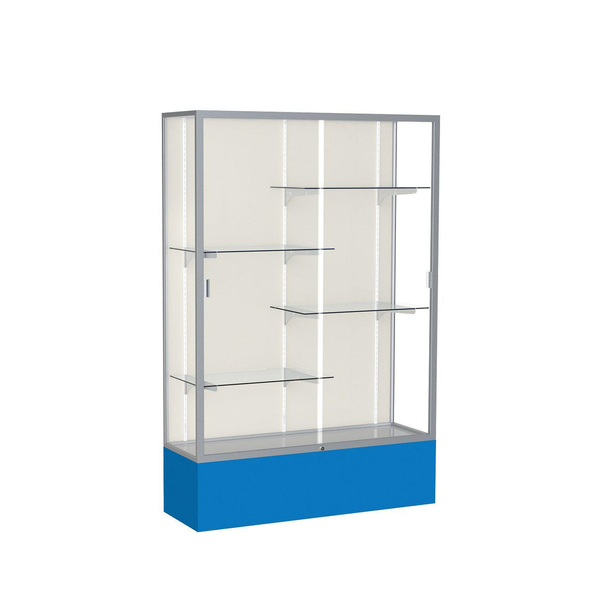 Spirit Series Floor Display Case, 48"W x 72"H x 16"D