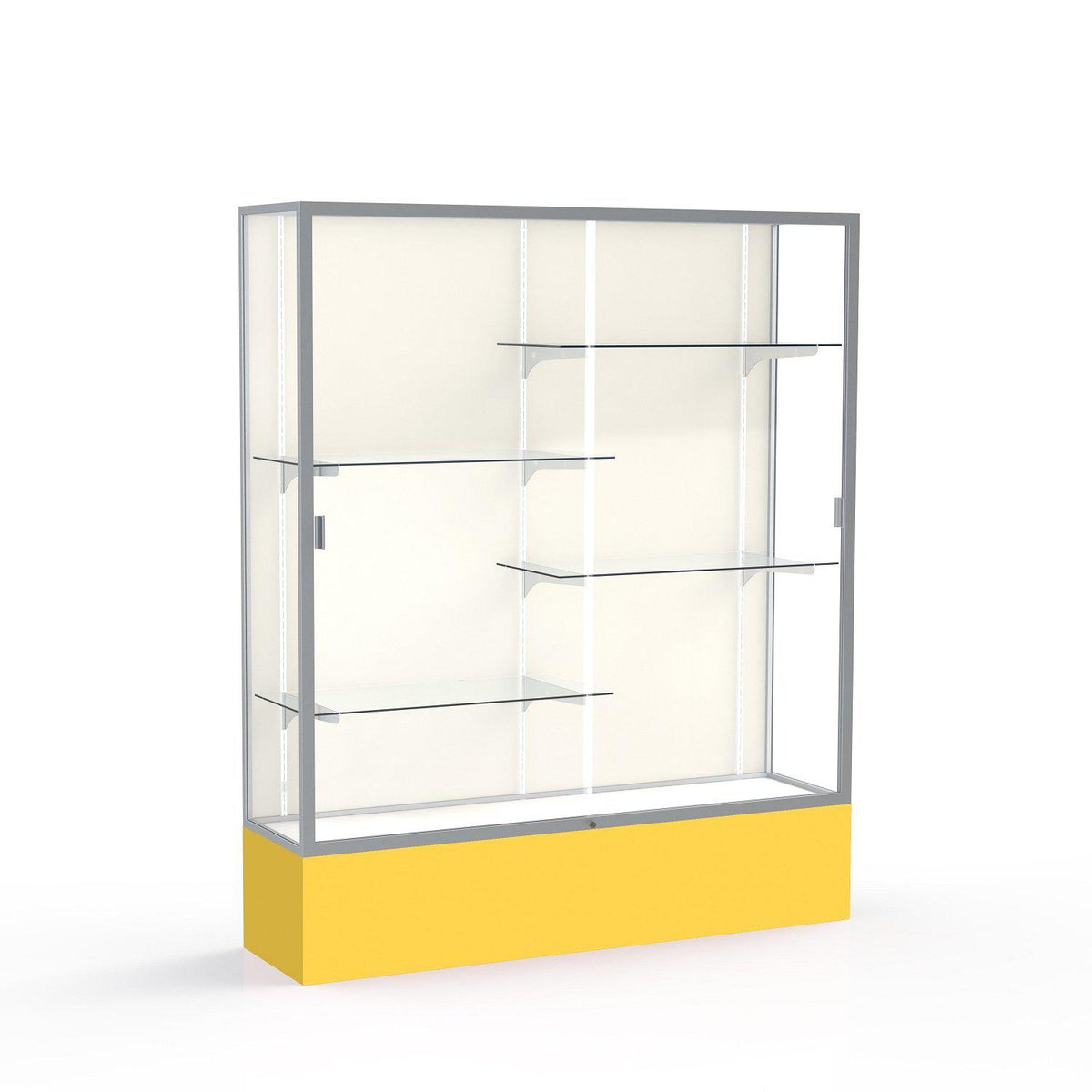 Spirit Series Floor Display Case, 60"W x 72"H x 16"D
