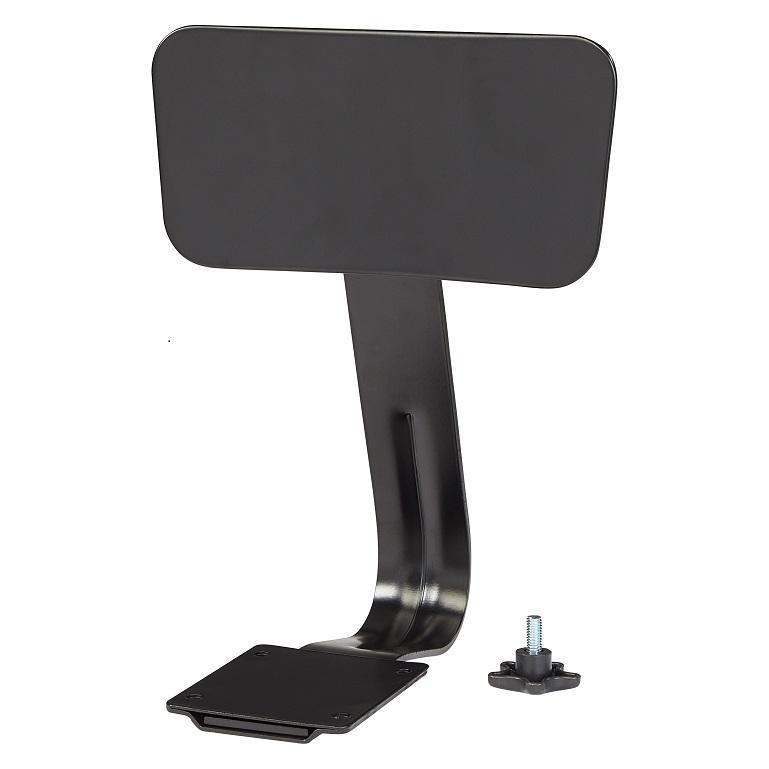 Steel Backrest For NPS Heavy-Duty Steel Stools-Stools-Black-