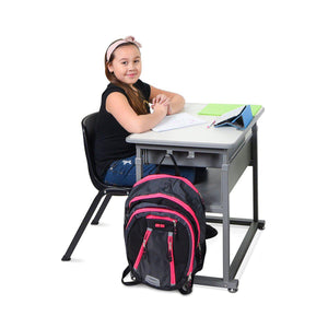 Manual Adjustable Sit/Stand Student Desk