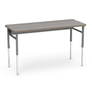 Nextgen Flip-Top Adjustable-Height Computer/Technology Tables, 24" Deep