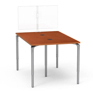 Nextgen P-Series Collaborative Media Table, 48"W x 72"L, Rectangle, 33"-41" Adjustable Stand-up Height