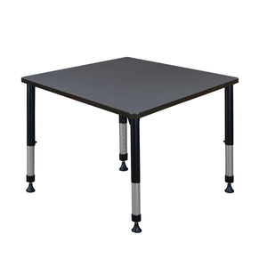 Kee 36" Square Height Adjustable Classroom Activity Table