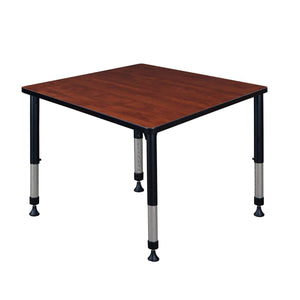 Kee 42" Square Height Adjustable Classroom Activity Table