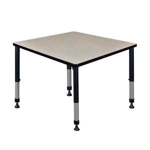 Kee 42" Square Height Adjustable Classroom Activity Table