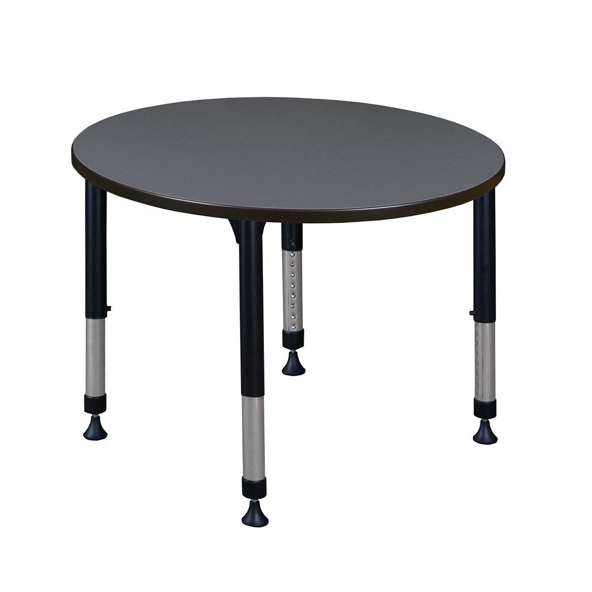 Kee 42" Round Height Adjustable Classroom Activity Table