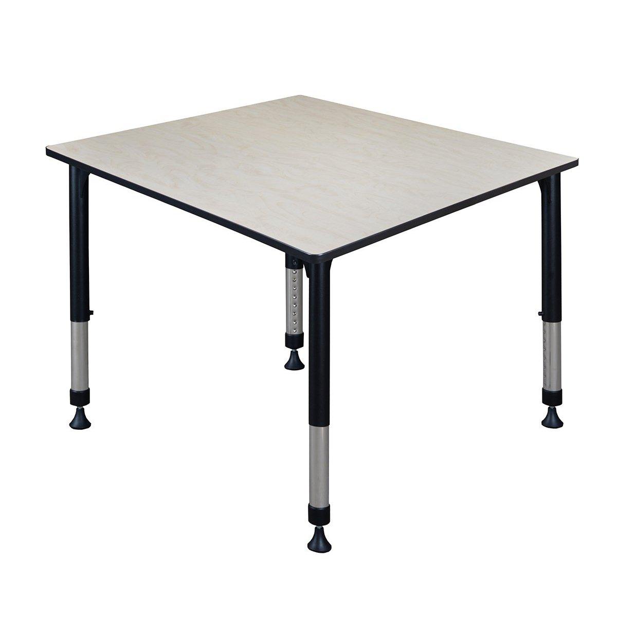 Kee 48" Square Height Adjustable Classroom Activity Table