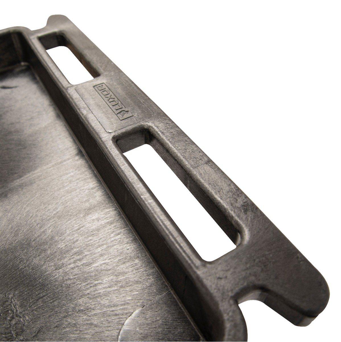 32" x 24" Large Plastic Tub Cart with Two Shelves