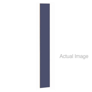 Vertical Front Fillers for Designer Wood Lockers, 72" High-Lockers-9"-Blue-