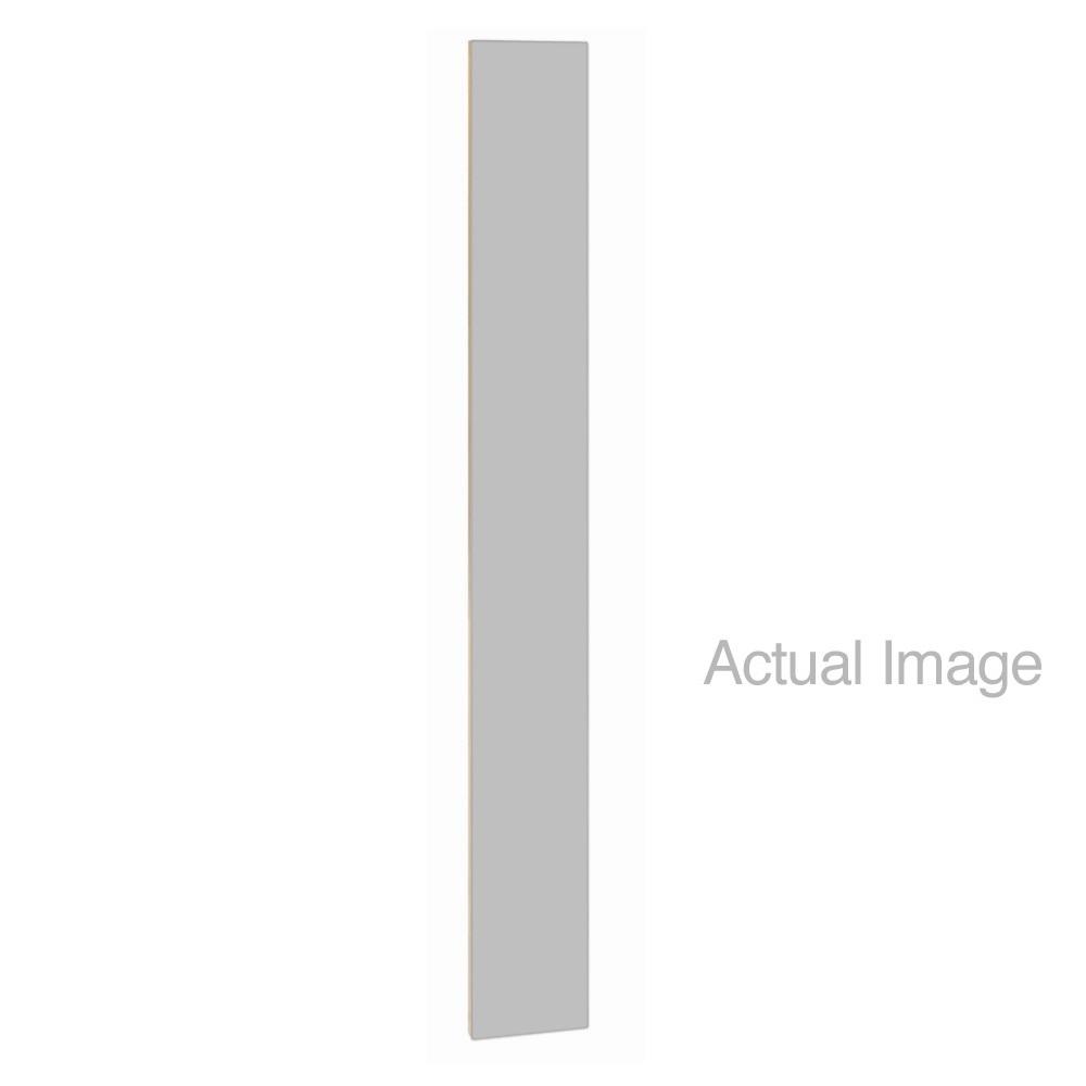 Vertical Front Fillers for Designer Wood Lockers, 72" High-Lockers-9"-Gray-