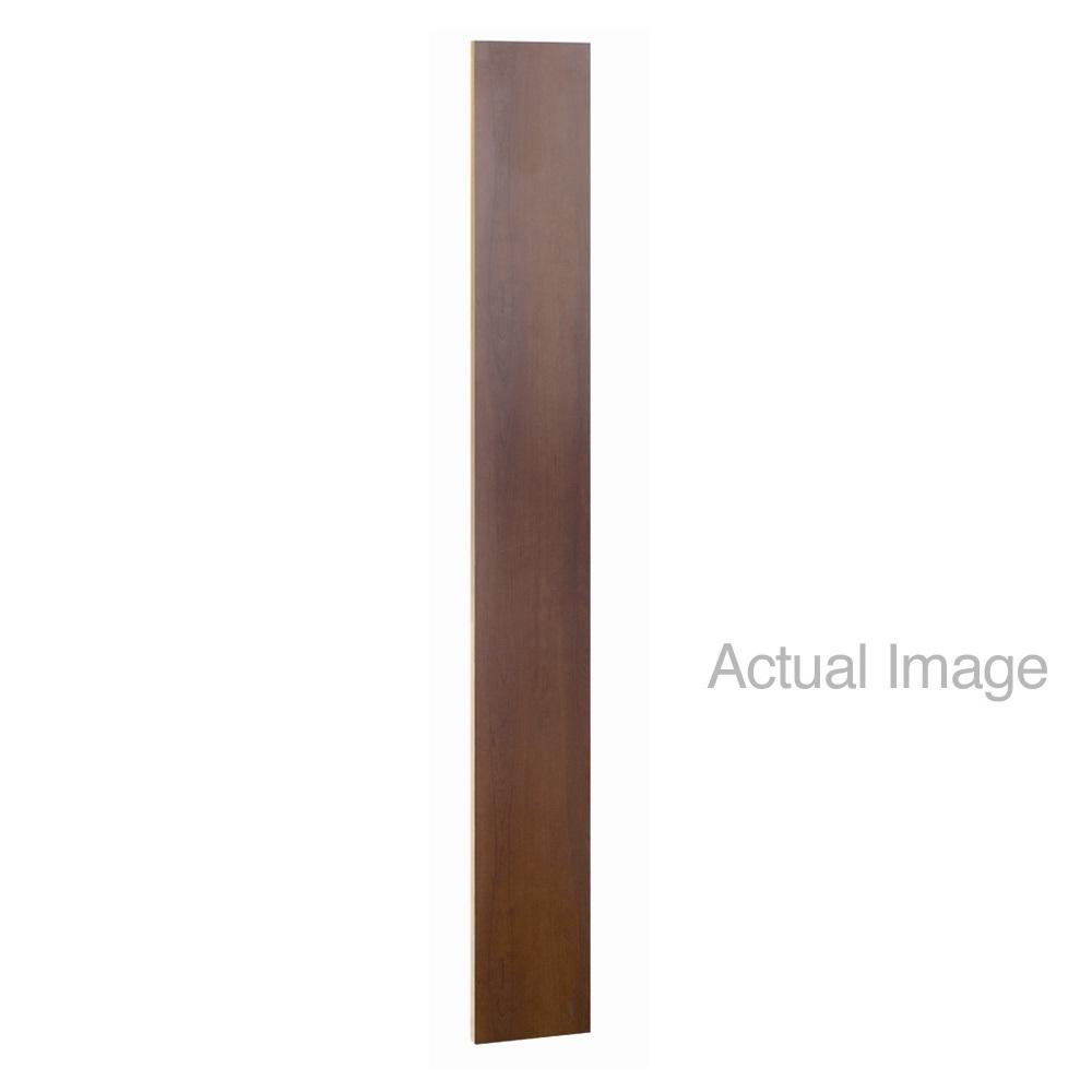 Vertical Front Fillers for Designer Wood Lockers, 72" High-Lockers-9"-Mahogany-