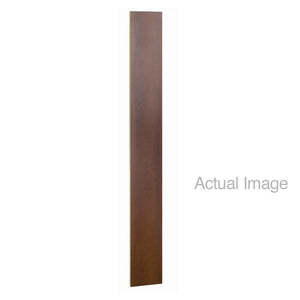 Vertical Front Fillers for Designer Wood Lockers, 72" High-Lockers-9"-Mahogany-