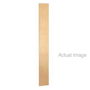 Vertical Front Fillers for Designer Wood Lockers, 72" High-Lockers-9"-Maple-