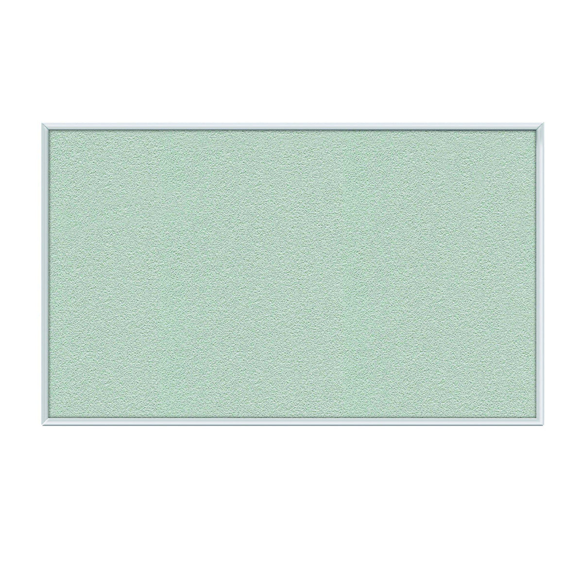 Vinyl Bulletin Board with Satin Aluminum Frame-Boards-18"H x 24"W-Silver-