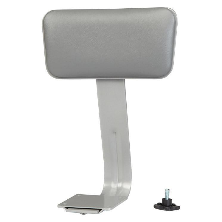 Vinyl Padded Backrest for Heavy Duty Vinyl Padded Steel Stools-Stools-Grey-