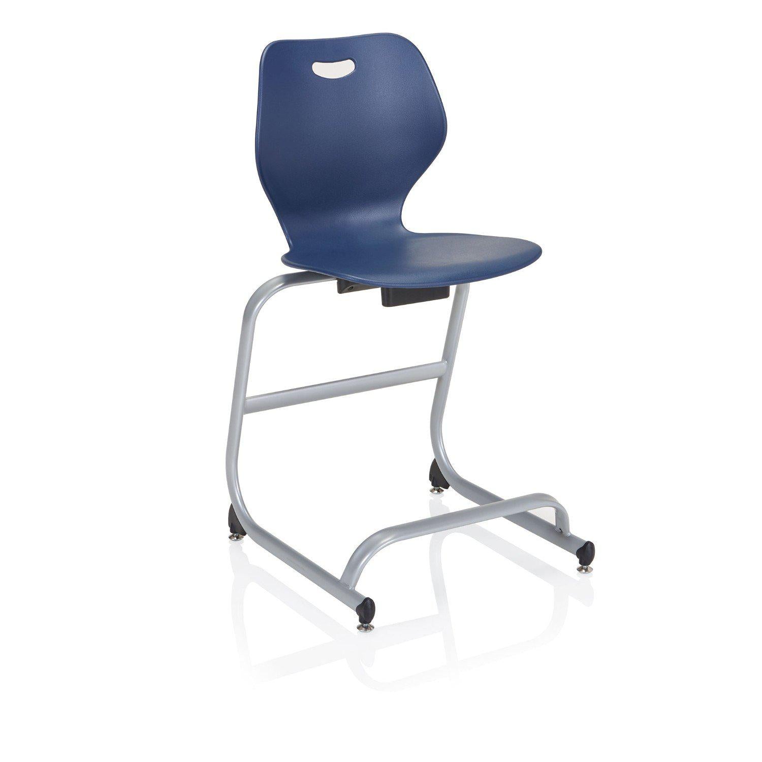 Intellect Wave Café Stool, 24" Seat Height, FREE SHIPPING