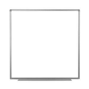 Wall-Mounted Magnetic Whiteboard, 48" W x 48" H