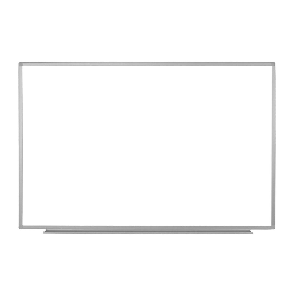 Wall-Mounted Magnetic Whiteboard, 60" W x 40" H