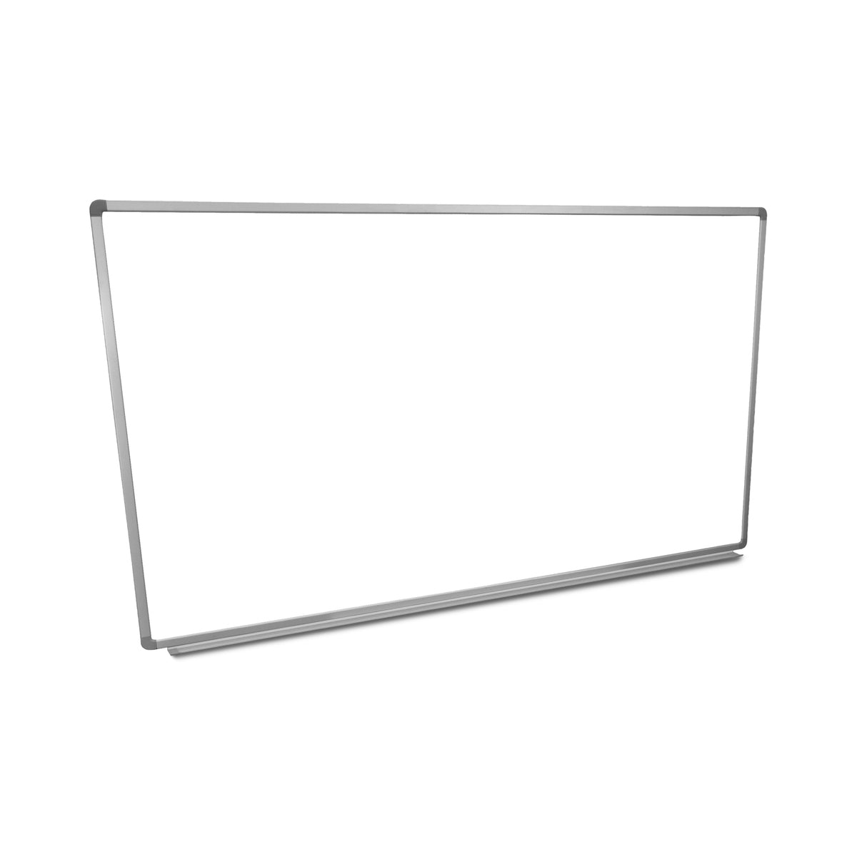 Wall-Mounted Magnetic Whiteboard, 72" W x 40" H