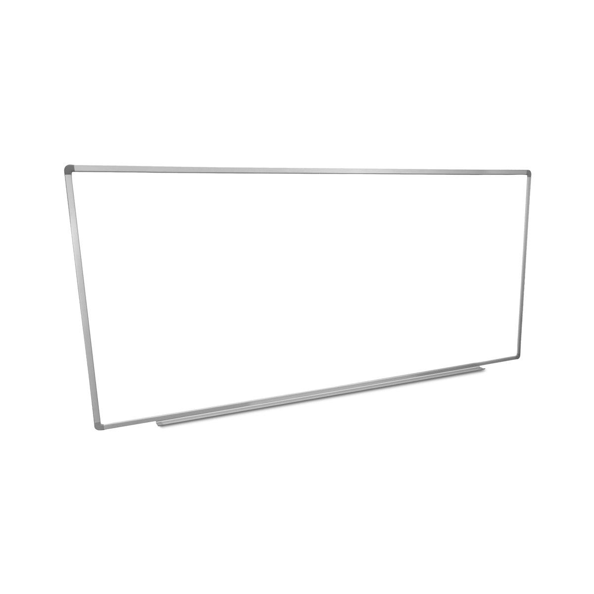 Wall-Mounted Magnetic Whiteboard, 96" W x 40" H