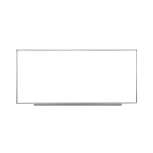 Wall-Mounted Magnetic Whiteboard, 96" W x 40" H