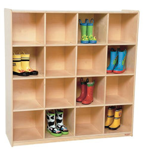 Wood Designs 16 Big Cubby Storage-Pre-School Furniture-