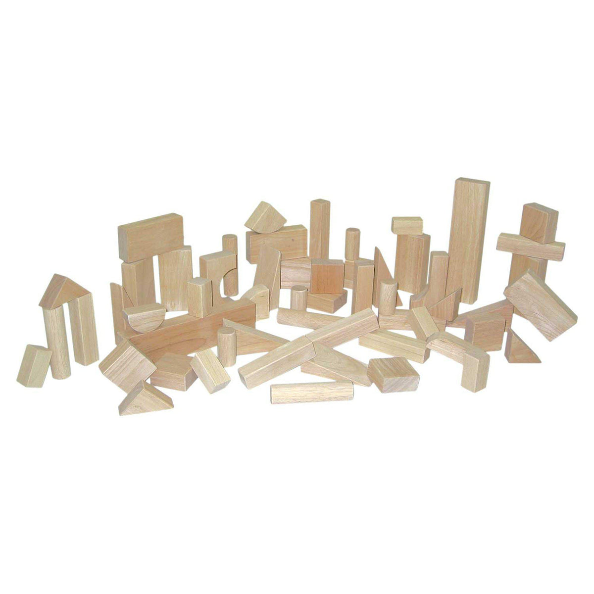 Basic Blocks - 15 Shapes, 56 Pieces