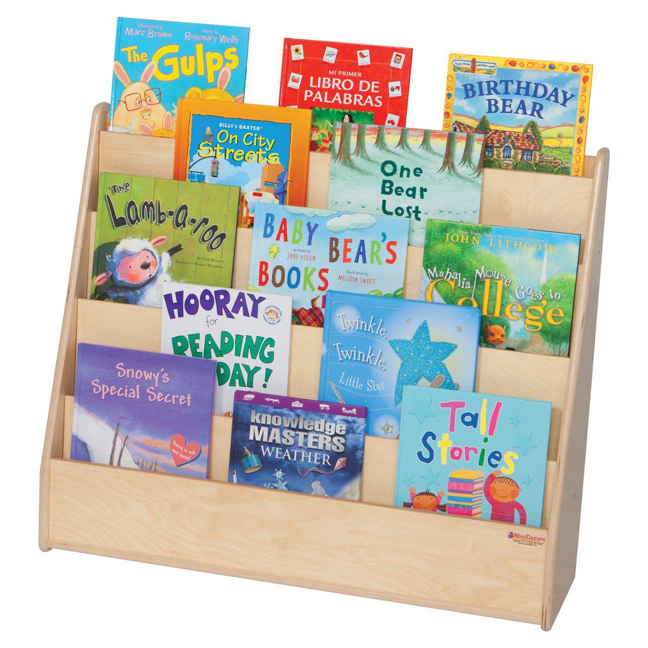 Wood Designs Book Display Stand-Pre-School Furniture-
