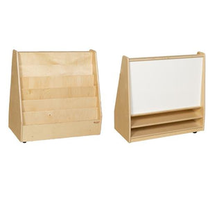Wood Designs Book Storage & Display with Markerboard, without Trays-Pre-School Furniture-