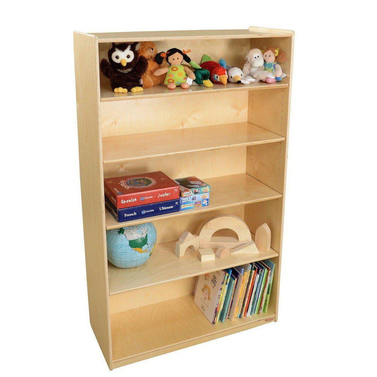 5-Shelf Bookshelf, 59-1/2"H