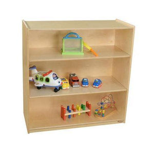 Wood Designs Bookshelf with Adjustable Shelves, 36-3/4"H-Pre-School Furniture-