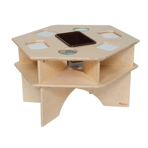 Wood Designs Deluxe Science Activity Table-Pre-School Furniture-Brown-