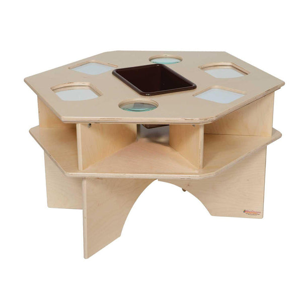 John Thomas Casual Dining Elle Extension Table in Sesame