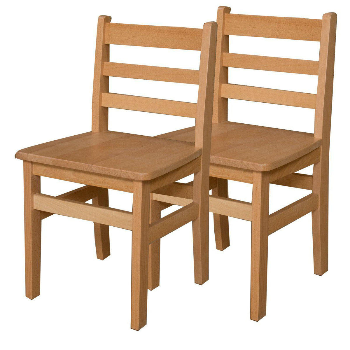 Hardwood Ladderback 15 Chair, Carton of (2) - WoodDesigns