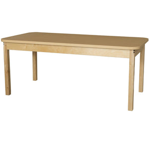 Wood Designs High Pressure Laminate Activity Tables-Tables-30" x 60" Rectangle-18" Fixed-