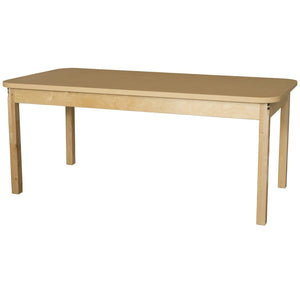 Wood Designs High Pressure Laminate Activity Tables-Tables-30" x 60" Rectangle-20" Fixed-