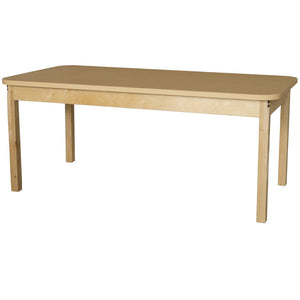 Wood Designs High Pressure Laminate Activity Tables-Tables-30" x 60" Rectangle-24" Fixed-