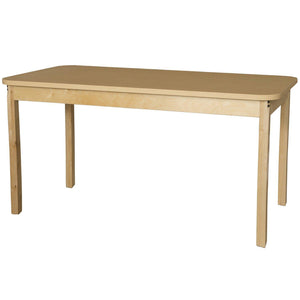 Wood Designs High Pressure Laminate Activity Tables-Tables-30" x 60" Rectangle-29" Fixed-