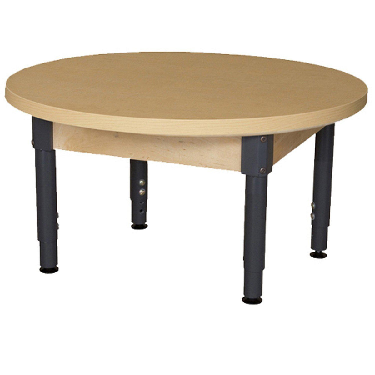 Wood Designs High Pressure Laminate Activity Tables-Tables-36" Round-12" - 17" Adjustable-