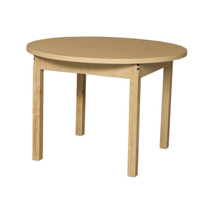 Wood Designs High Pressure Laminate Activity Tables-Tables-36" Round-22" Fixed-