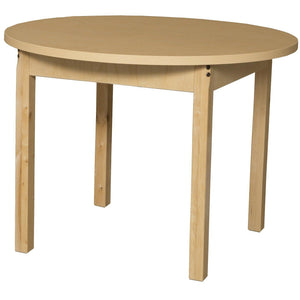 Wood Designs High Pressure Laminate Activity Tables-Tables-36" Round-26" Fixed-