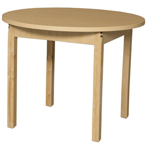 Wood Designs High Pressure Laminate Activity Tables-Tables-36" Round-29" Fixed-