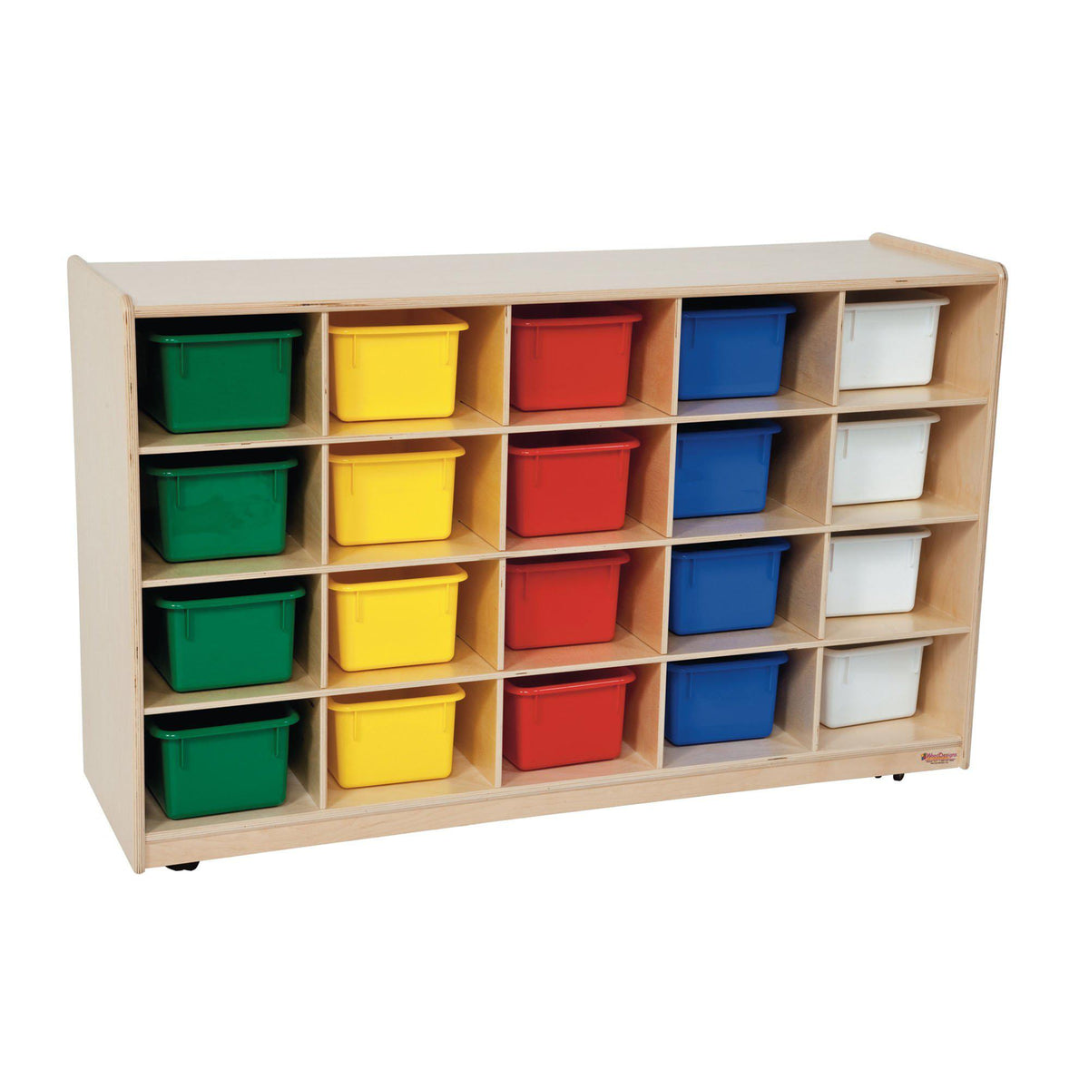20 Tray Storage with Assorted Trays
