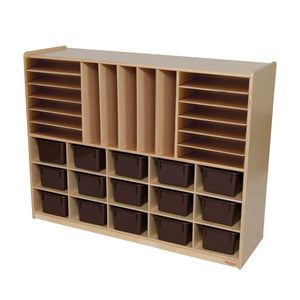 Multi-Storage (15) with Brown Trays