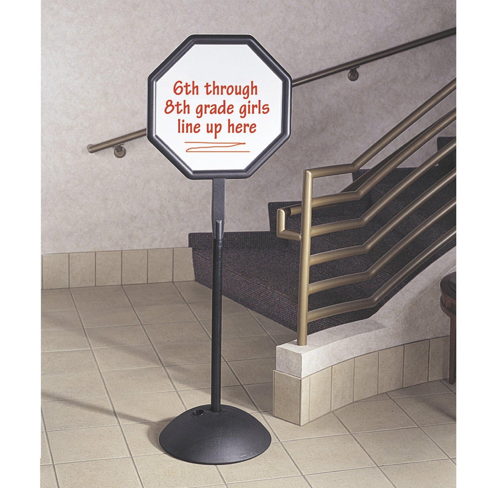  Write Way® Octagonal Sign