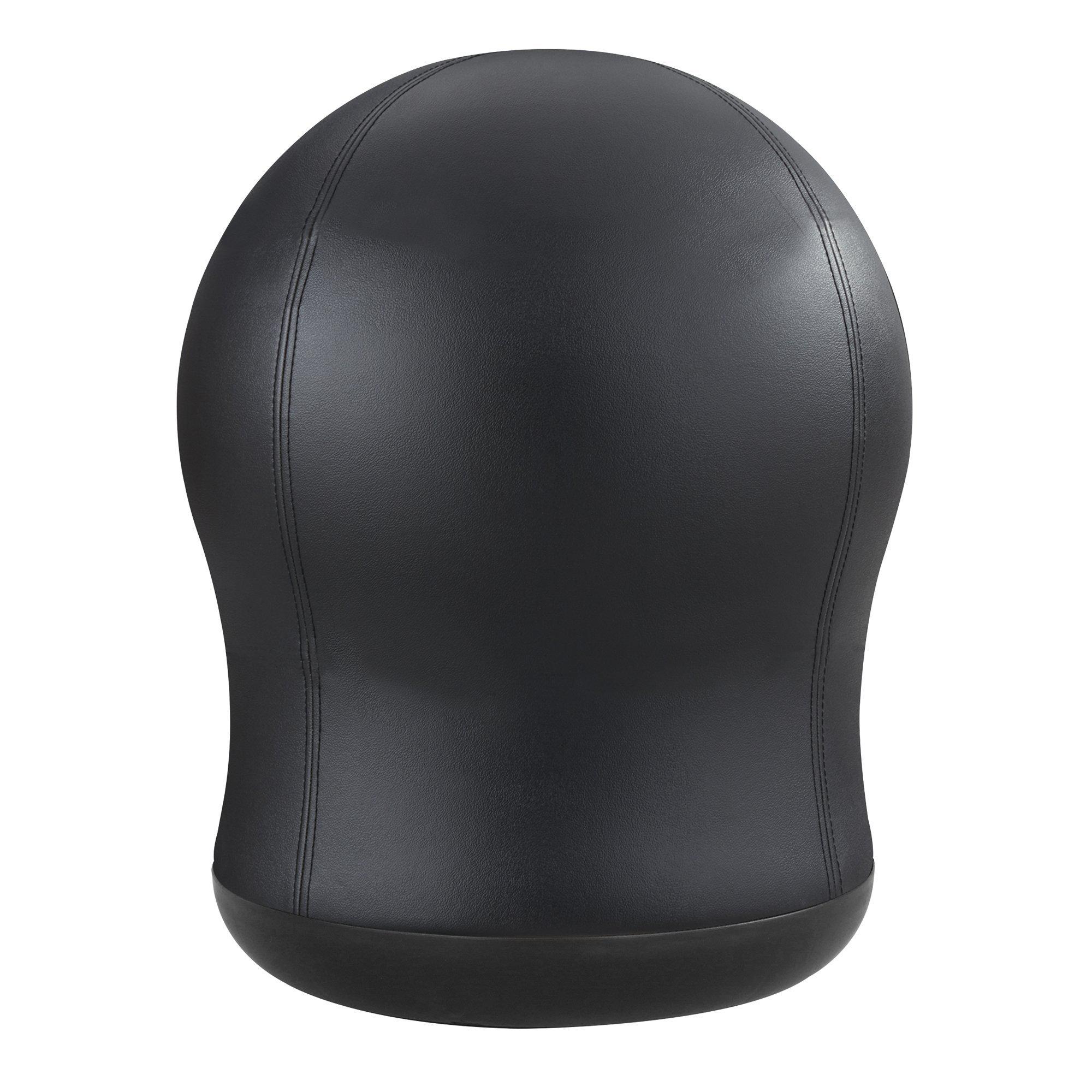  Zenergy™ Swivel Ball Chair, Black Vinyl