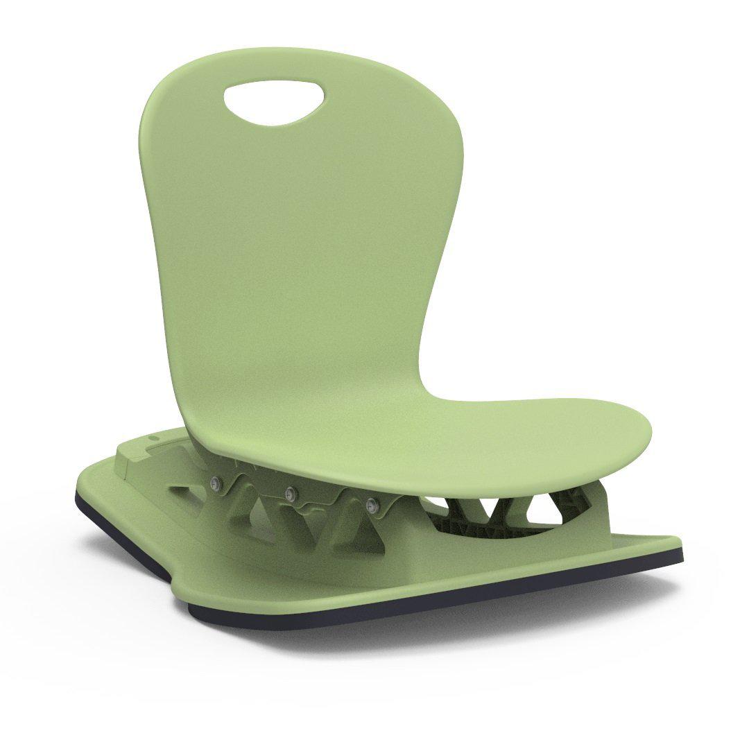 Zuma Series Floor Rockers-Chairs-K - 4th Grade-Green Apple-