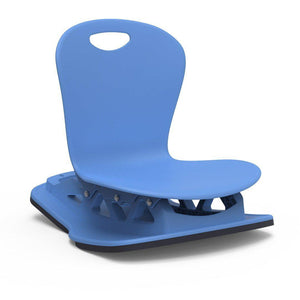 Zuma Series Floor Rockers-Chairs-K - 4th Grade-Sky Blue-