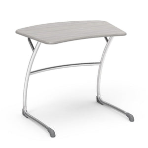 Zuma Series Student Desks, Hard Plastic Work Surface with Cantilever legs-Desks-27"-Looks Likatre-